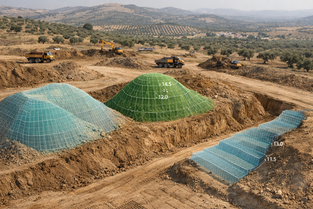 Servicios para Ingeniería y Obras - Cálculo de Volúmenes con dron
